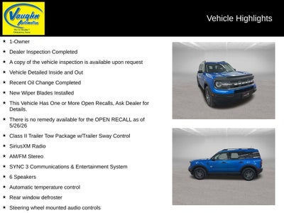 2022 Ford Bronco Sport Big Bend
