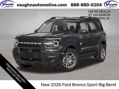 2026 Ford Bronco Sport Big Bend