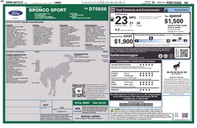 2023 Ford Bronco Sport Badlands