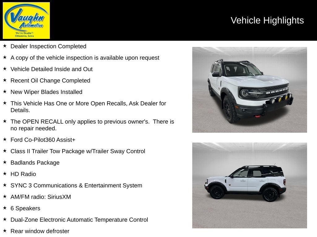2021 Ford Bronco Sport Badlands