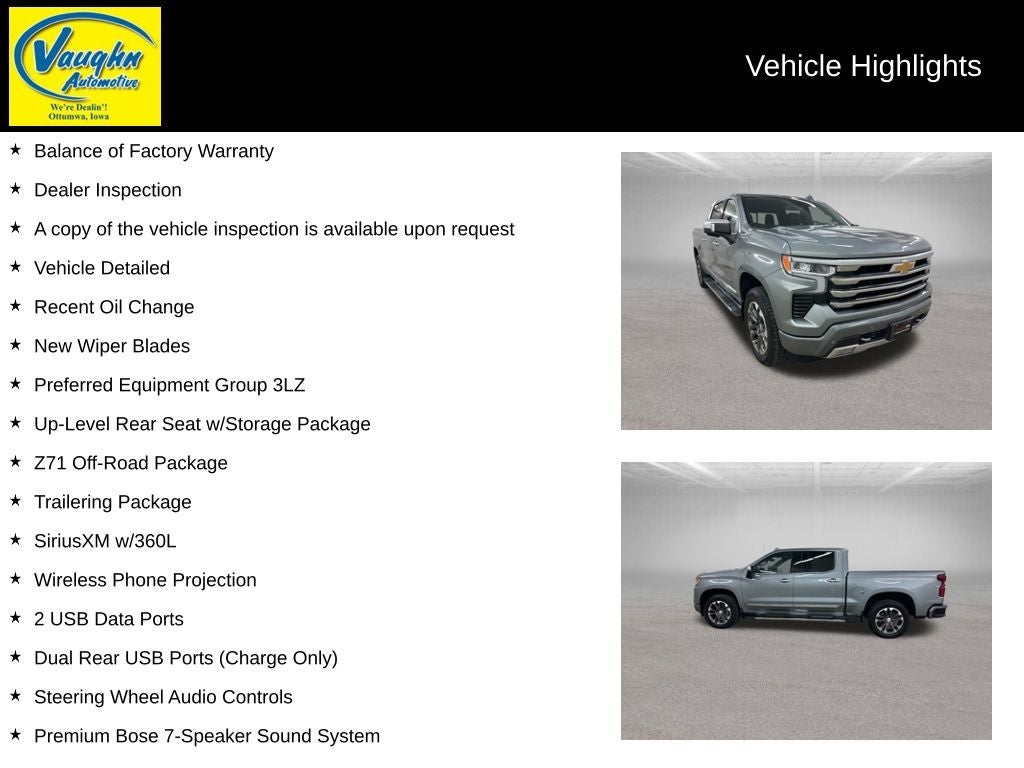 2023 Chevrolet Silverado 1500 High Country