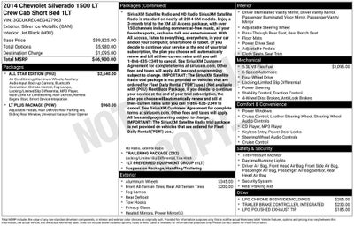 2014 Chevrolet Silverado 1500 LT LT1