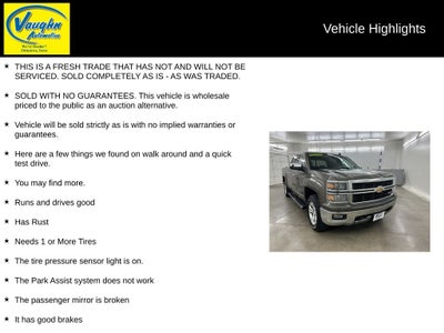 2014 Chevrolet Silverado 1500 LTZ 2LZ