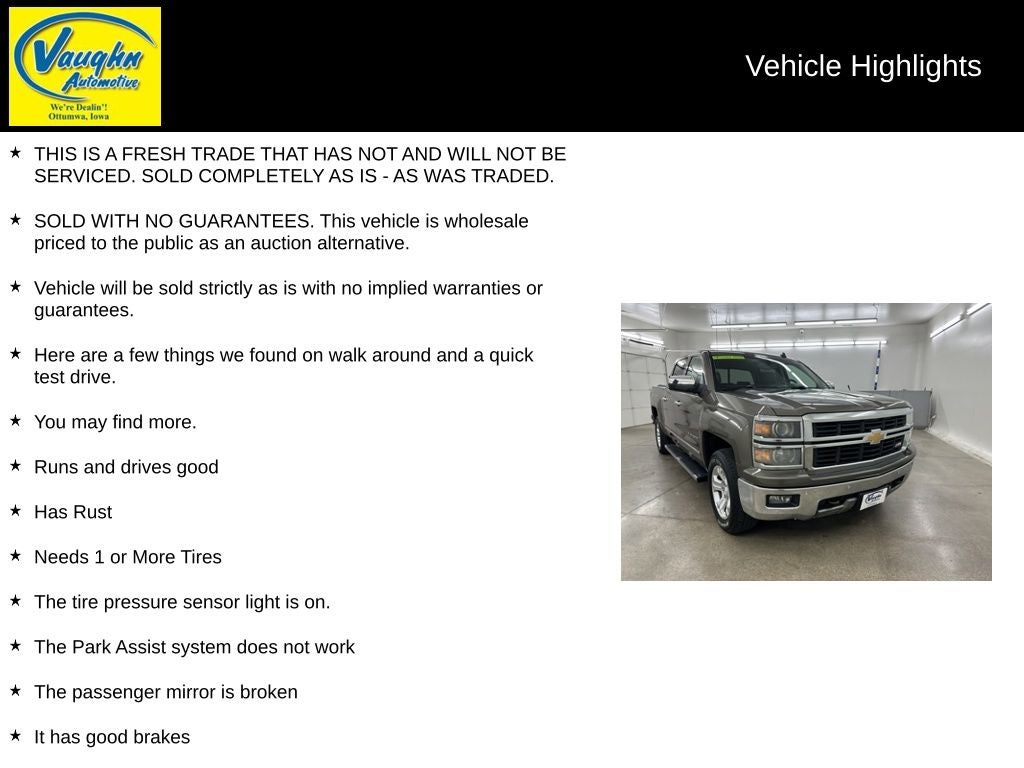 2014 Chevrolet Silverado 1500 LTZ 2LZ