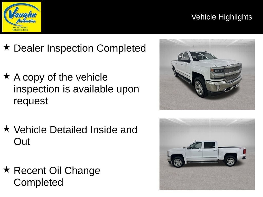 2017 Chevrolet Silverado 1500 LTZ 1LZ