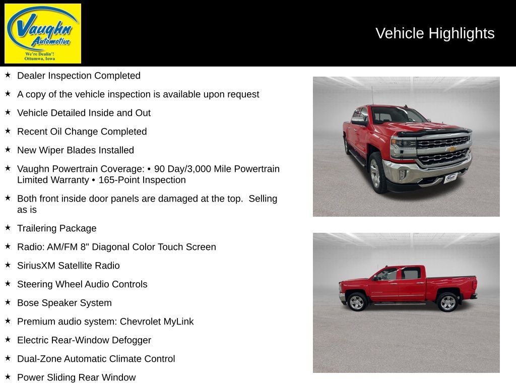2018 Chevrolet Silverado 1500 LTZ 1LZ