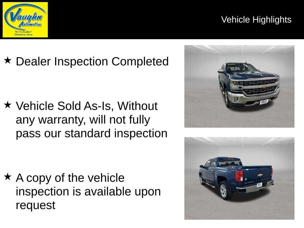 2018 Chevrolet Silverado 1500 LTZ 1LZ