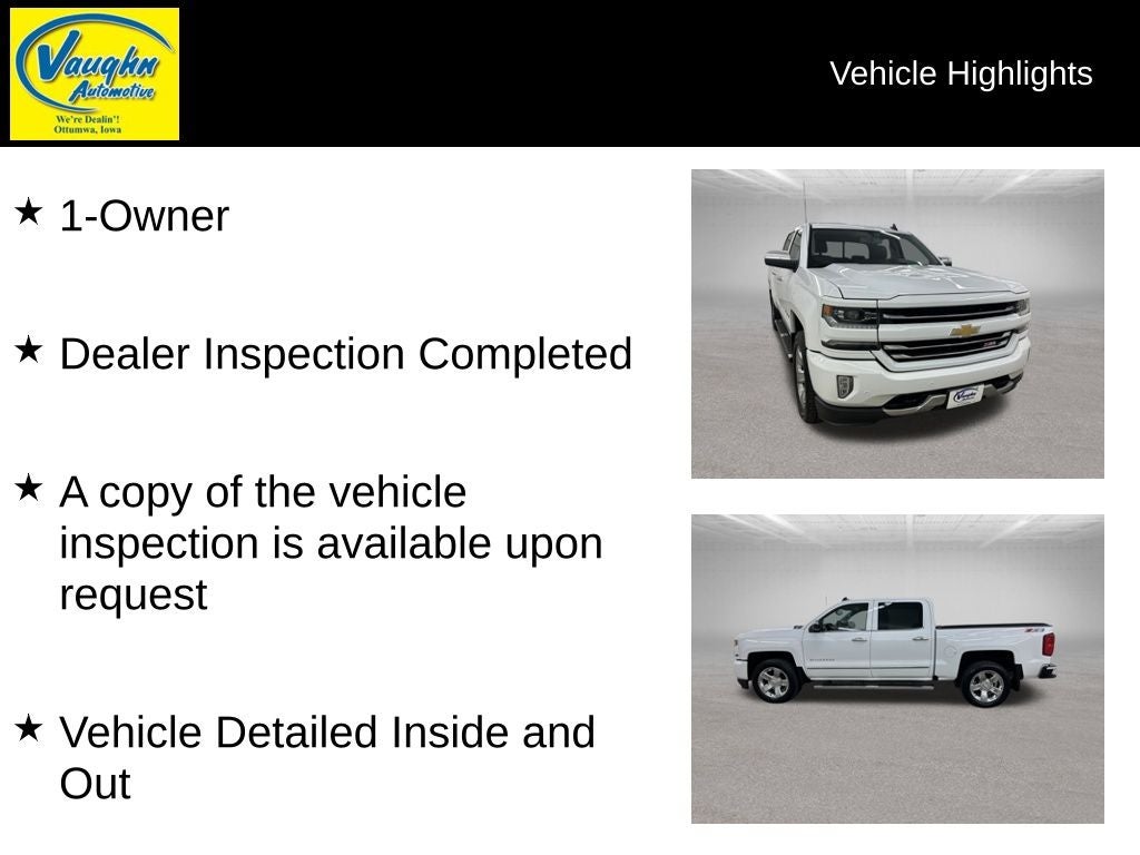 2018 Chevrolet Silverado 1500 LTZ 2LZ