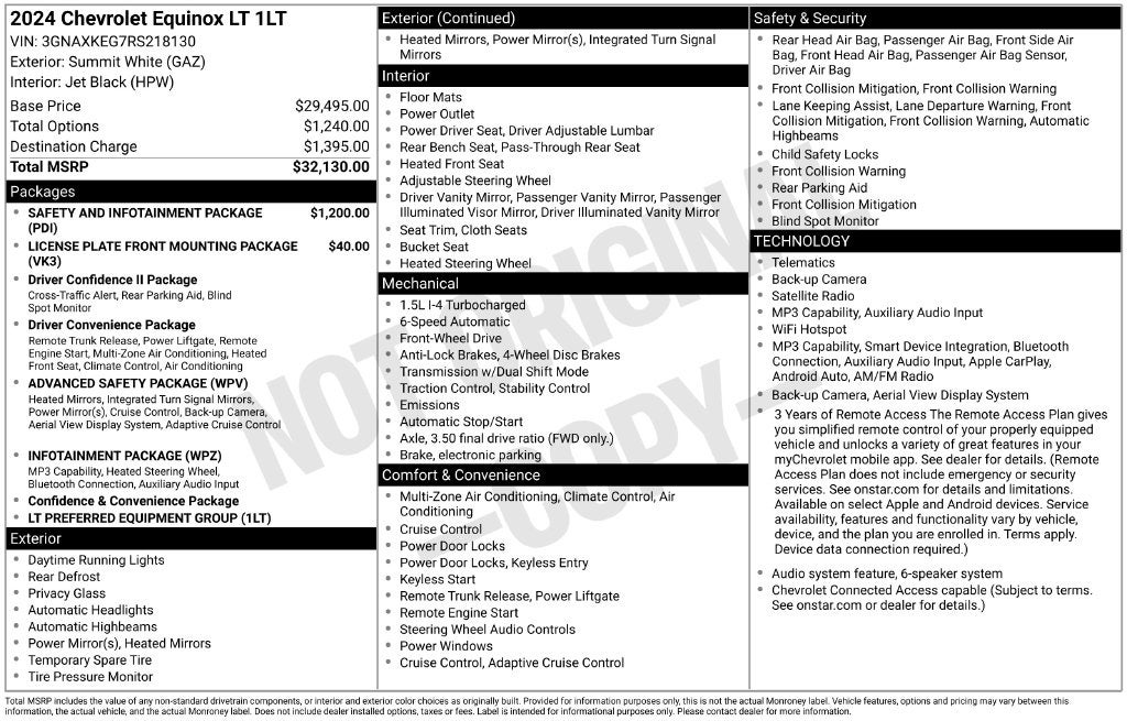 2024 Chevrolet Equinox LT
