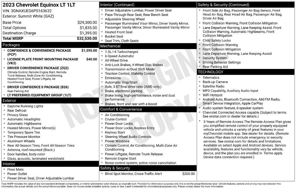 2023 Chevrolet Equinox LT
