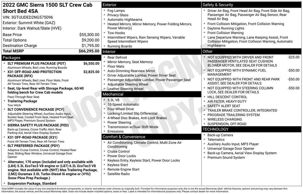 2022 GMC Sierra 1500 SLT