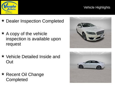 2019 Lincoln MKZ Reserve