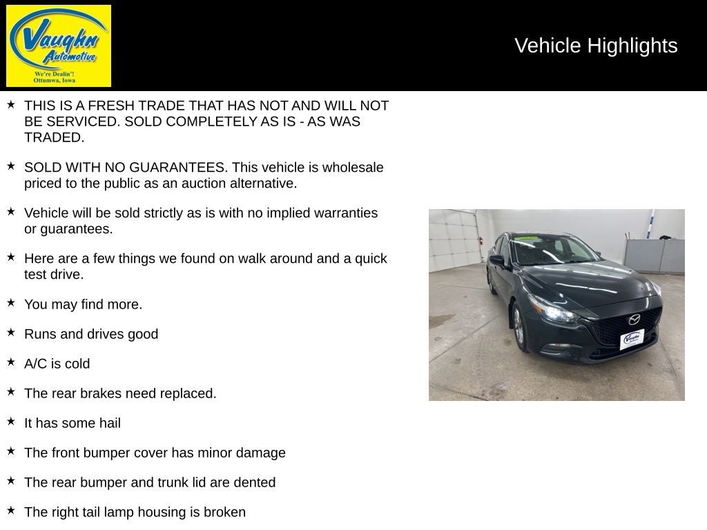 2017 Mazda Mazda3 Touring