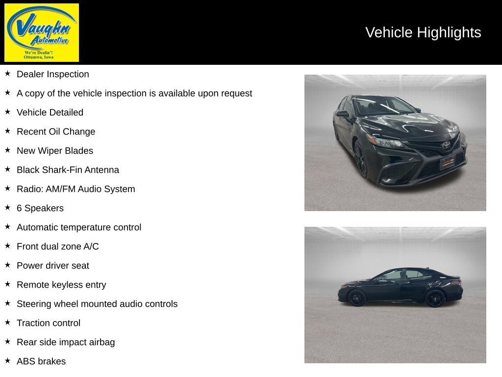 2022 Toyota Camry SE Nightshade