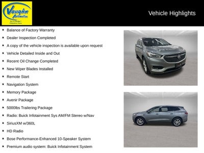 2020 Buick Enclave Avenir