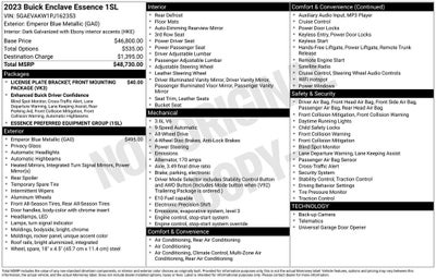 2023 Buick Enclave Essence