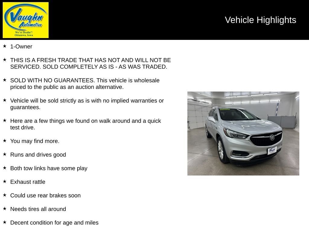 2018 Buick Enclave Essence