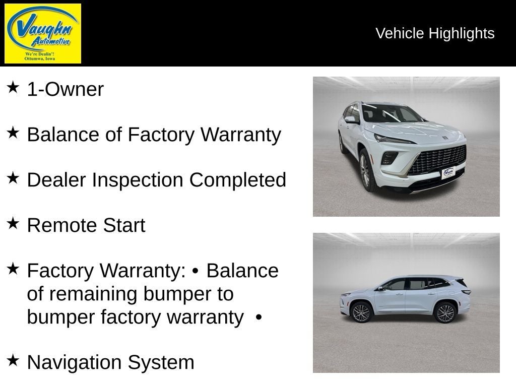 2026 Buick Enclave Avenir