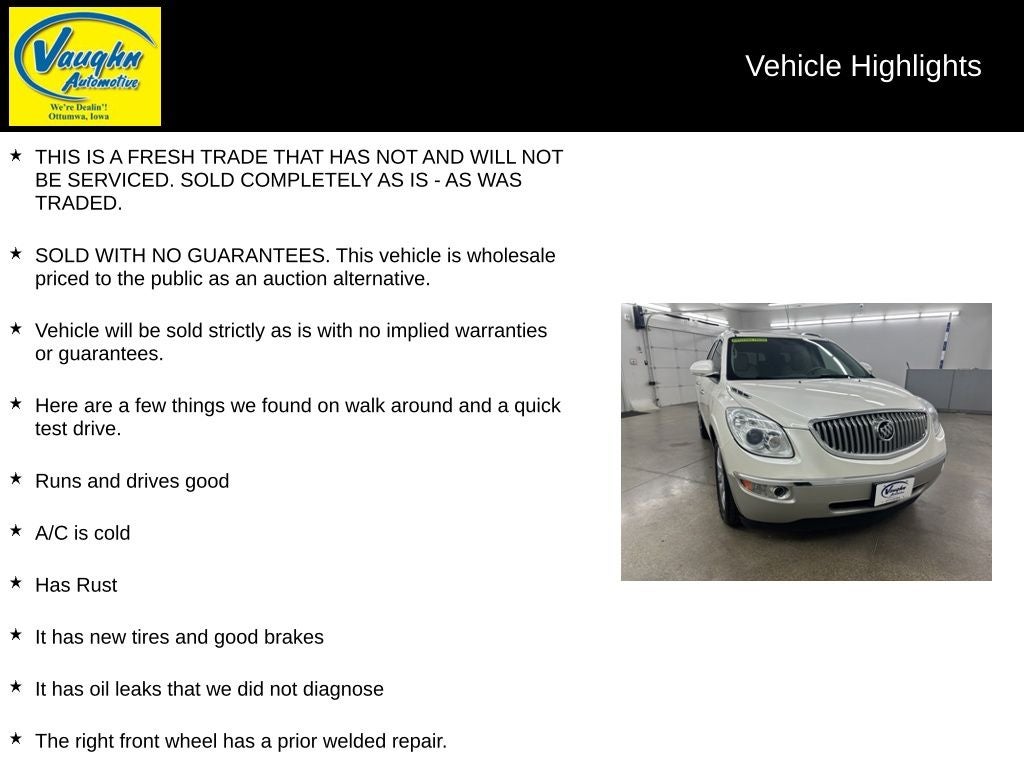2012 Buick Enclave Premium Group
