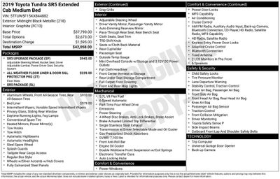 2019 Toyota Tundra SR5