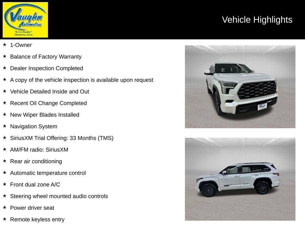 2025 Toyota Sequoia Platinum