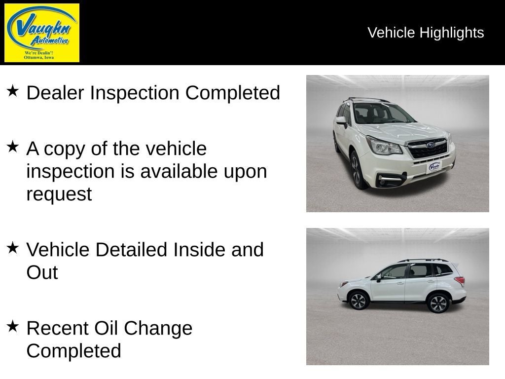 2018 Subaru Forester 2.5i Premium