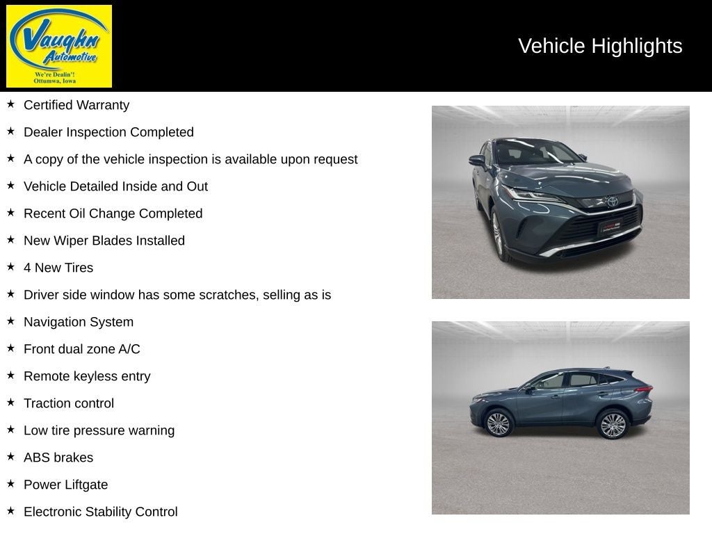 2021 Toyota Venza Limited