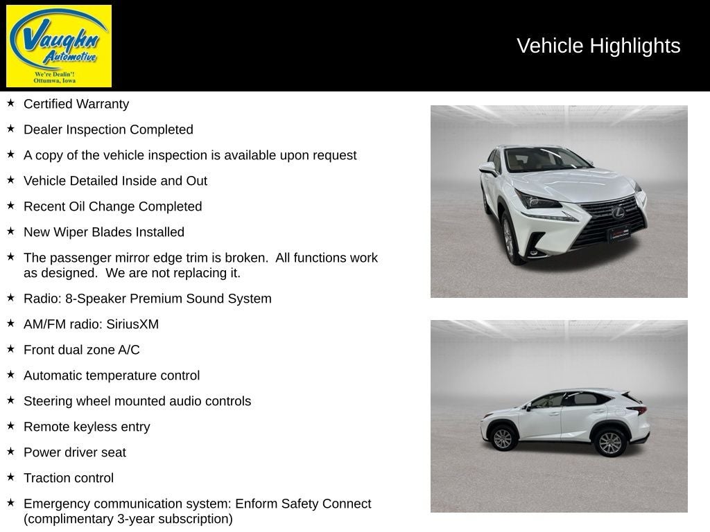 2021 Lexus NX 300 Base