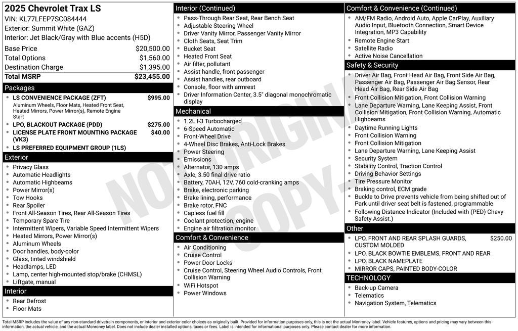 2025 Chevrolet Trax LS