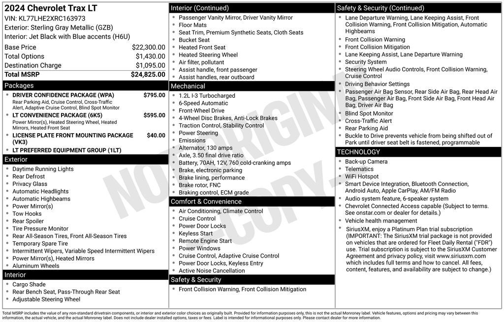2024 Chevrolet Trax LT