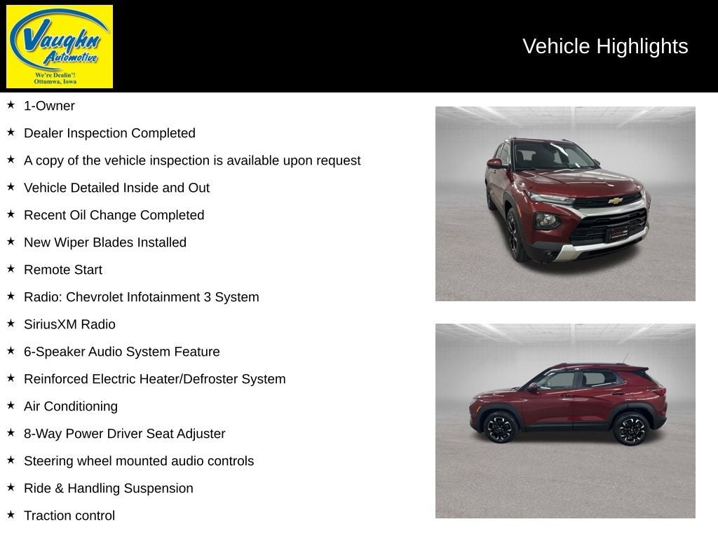 2022 Chevrolet TrailBlazer LT