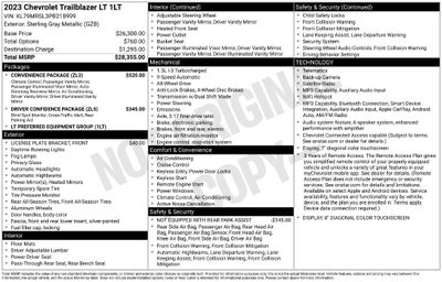 2023 Chevrolet TrailBlazer LT