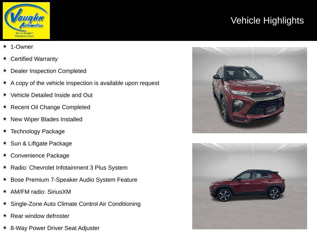 2023 Chevrolet TrailBlazer RS