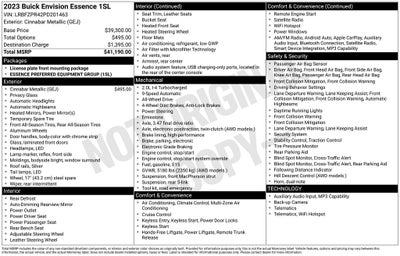 2023 Buick Envision Essence