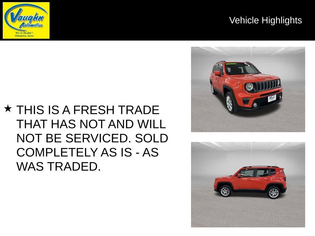 2020 Jeep Renegade Latitude